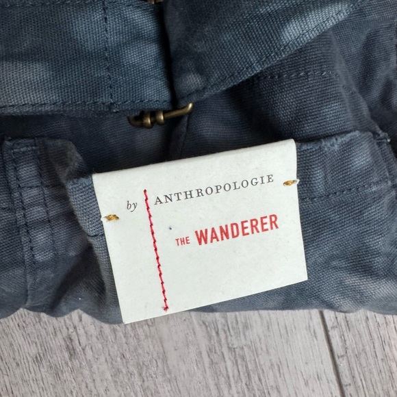 Anthropologie The Wanderer Tie Dye Overalls 27/4 Jumpsuit Blue Straight Leg NEW - Picture 8 of 10